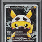 2016 POKEMON JAPANESE SM PROMO PRETEND TEAM SKULL PIKACHU #13 PSA 9 MINT