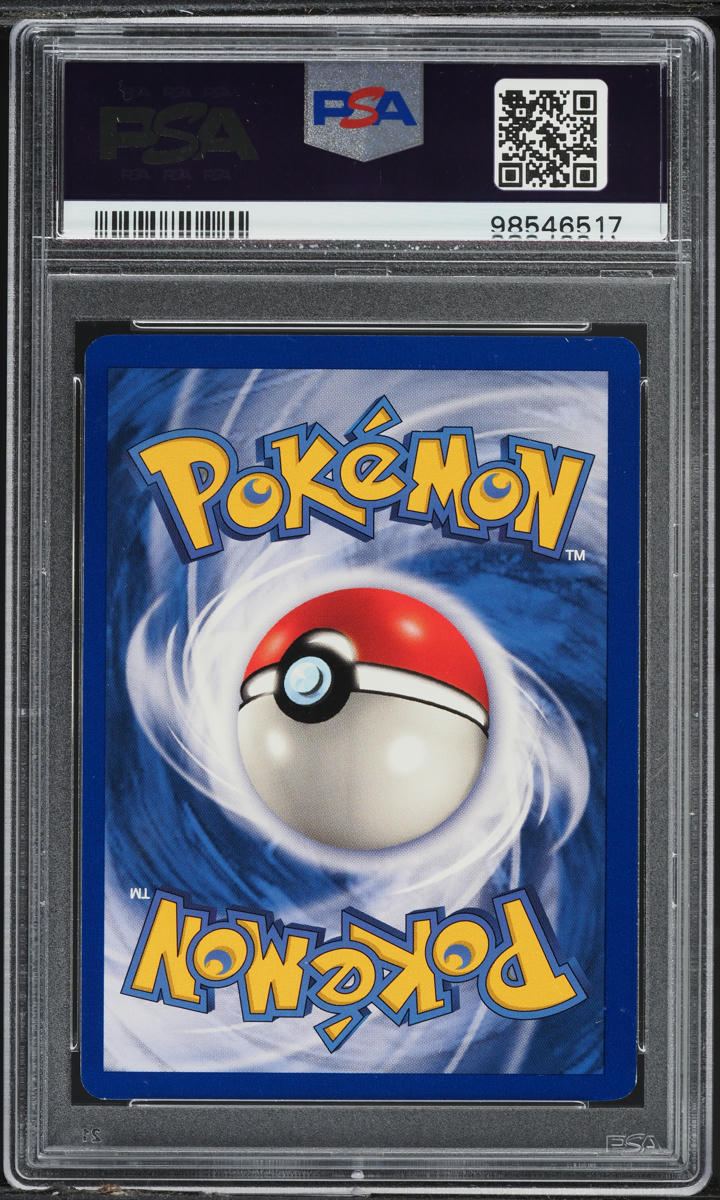 1999 POKEMON BASE SET SHADOWLESS 1ST EDITION POKEMON FLUTE #86 PSA 8 NM-MT