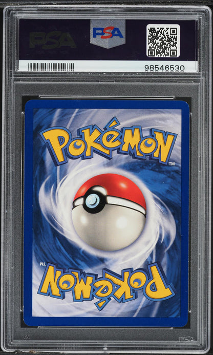 1999 POKEMON BASE SET SHADOWLESS 1ST EDITION GRASS ENERGY #99 PSA 8 NM-MT