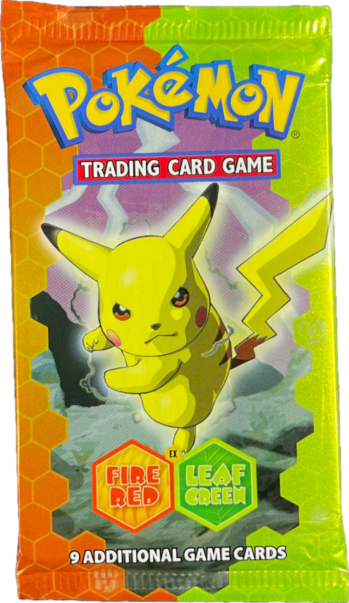 2004 POKEMON EX FIRE RED & LEAF GREEN PIKACHU BOOSTER PACK SEALED *GENERIC IMAGE*