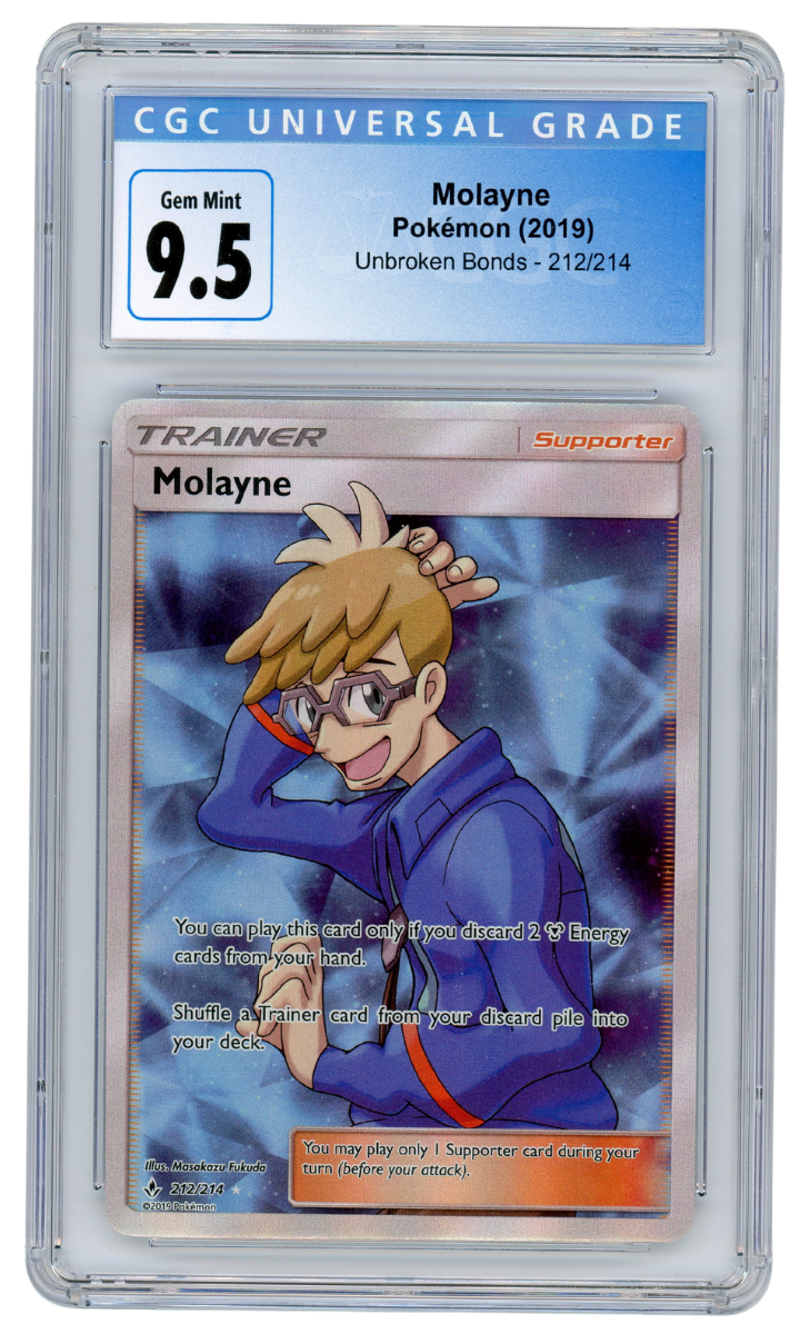 Molayne Unbroken Bonds 212/214 Pokemon CGC 9.5 (#1023)