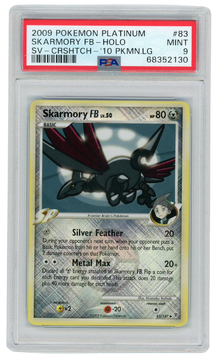 PSA 9 Skarmory FB Platinum Holo #83 2009 Pokemon (#1418)