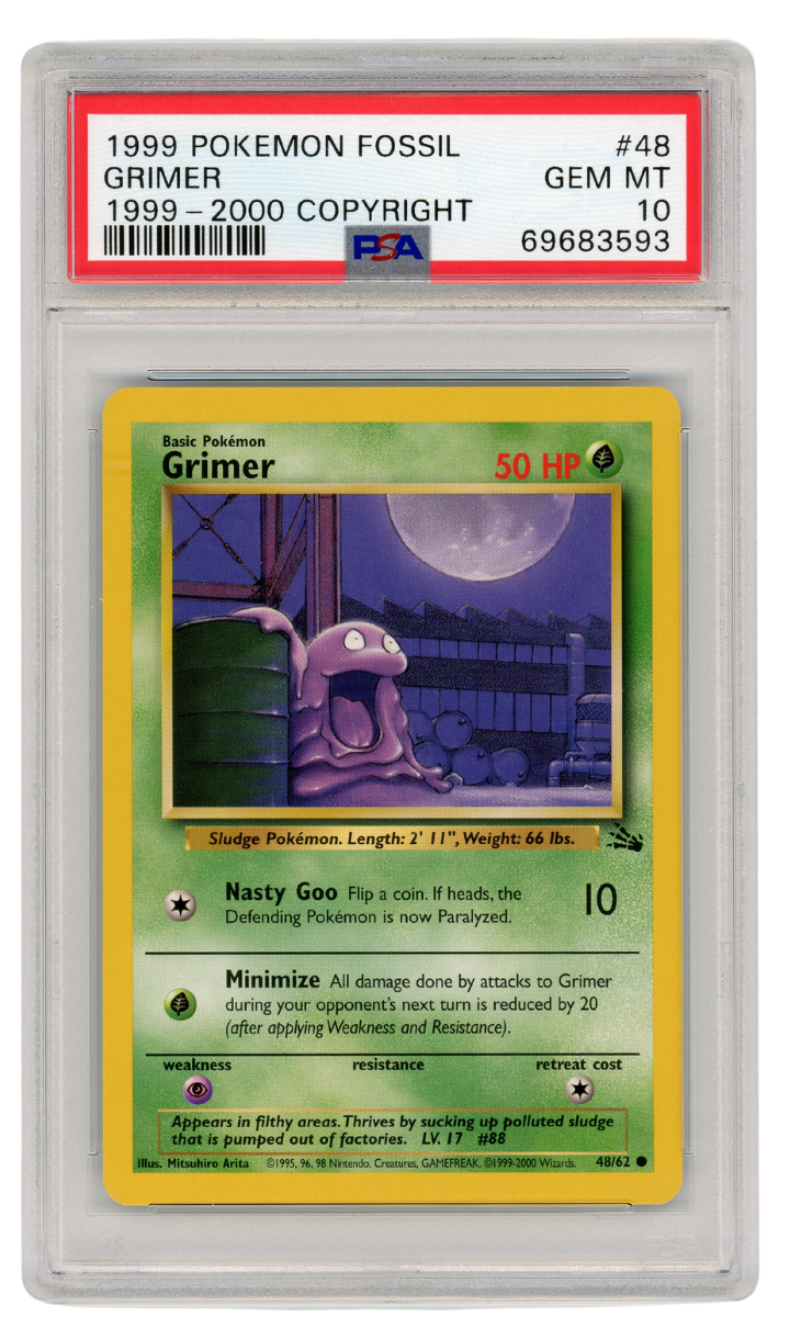 1999-2000 Fossil Grimer 48/62 PSA 10 (#1317)