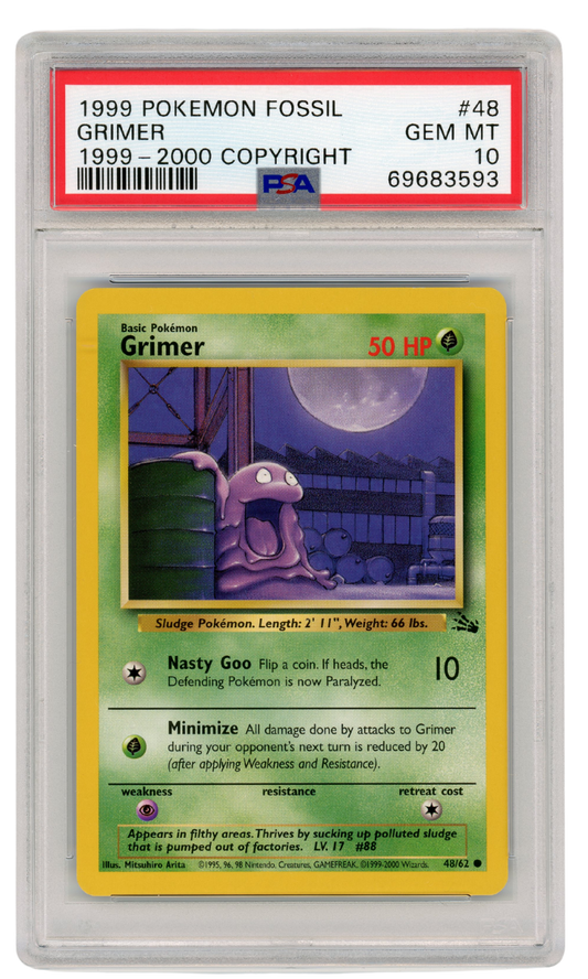 1999-2000 Fossil Grimer 48/62 PSA 10 (#1317)