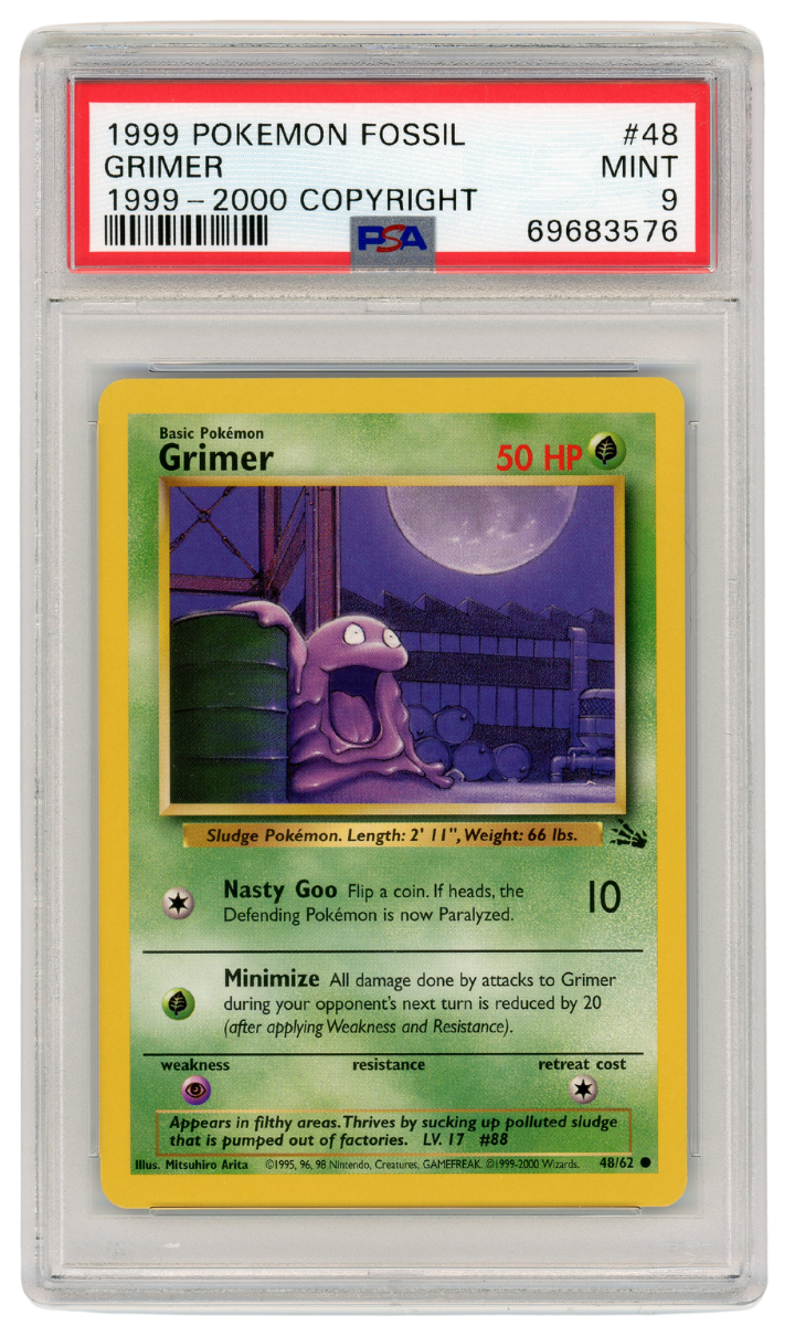 1999-2000 Fossil Grimer 48/62 PSA 9 (#1299)