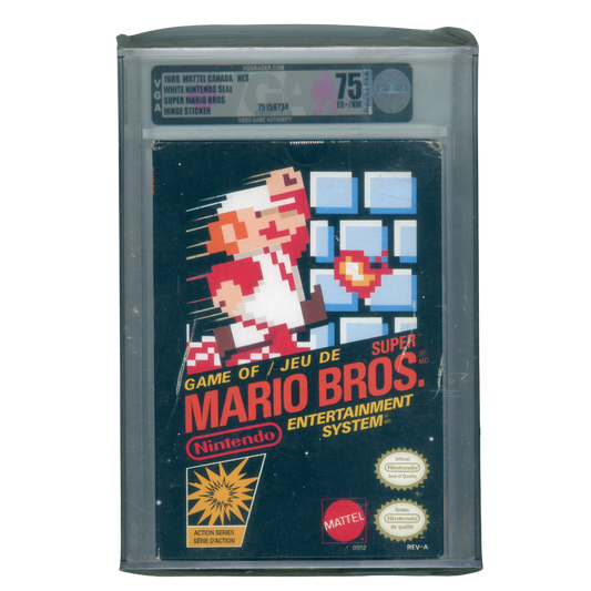 NES 1989 Super Mario Bros French VGA 75 (#MW10)