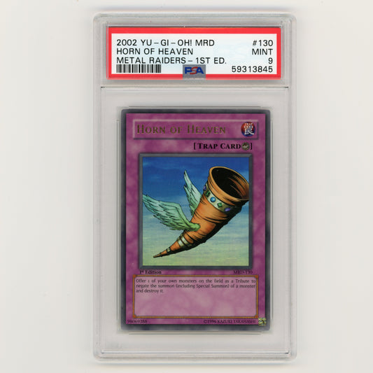 2002 Horn of Heaven Metal Raiders #130 1st PSA 9 (#AF9)