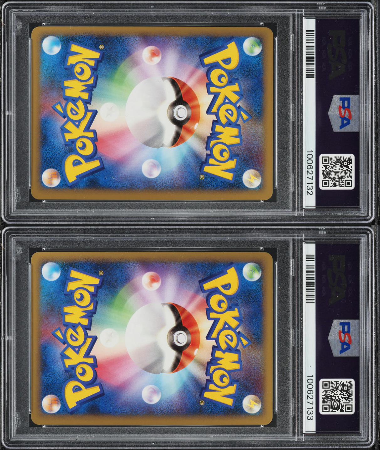 2010 POKEMON JAPANESE REVIVING LEGENDS 1ST EDITION RAIKOU & SUICUNE LEGEND PAIR PSA 10