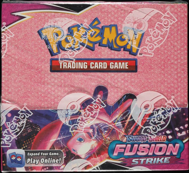 2021 POKEMON SWSH FUSION STRIKE BOOSTER BOX SEALED *GENERIC IMAGE*