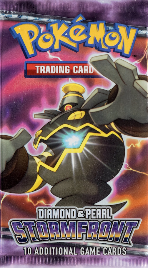 2008 POKEMON DP STORMFRONT DUSKNOIR BOOSTER PACK SEALED *GENERIC IMAGE*