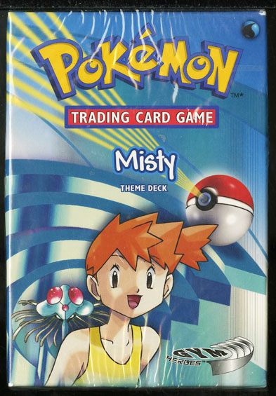 2000 POKEMON GYM HEROES MISTY THEME DECK SEALED