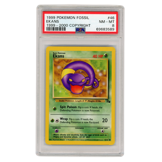 Kit Com 2 Cartas Pokémon Japonês - Ekans - Feraligatr